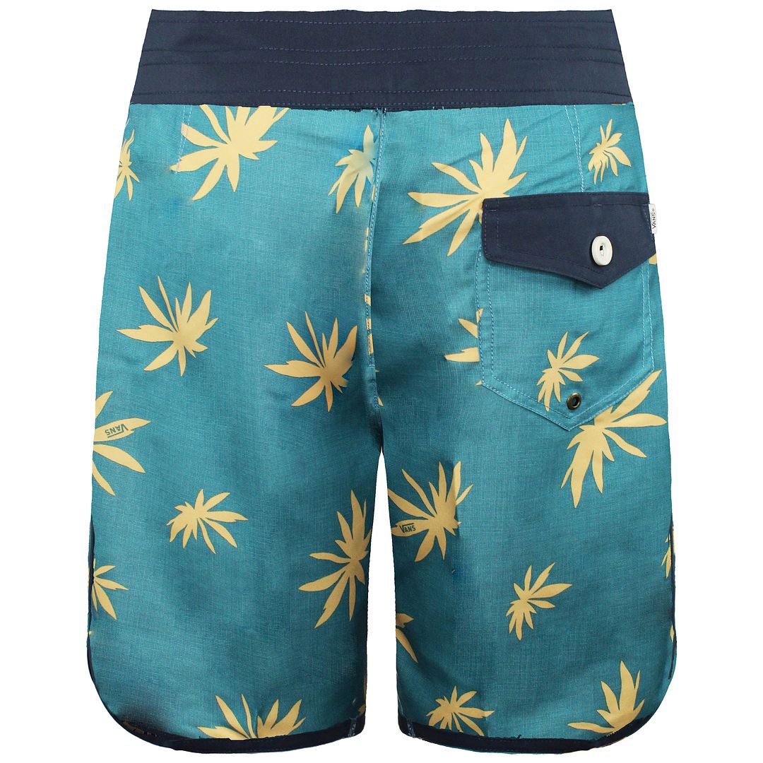 Vans Off The Wall Mens Blue Printed Planetary Boardshorts