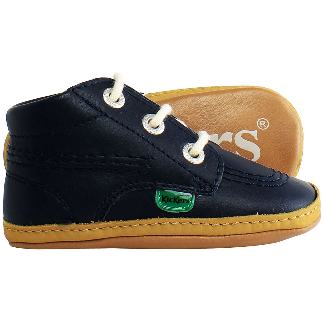 Kickers 1ST Kick Kids Navy Shoes