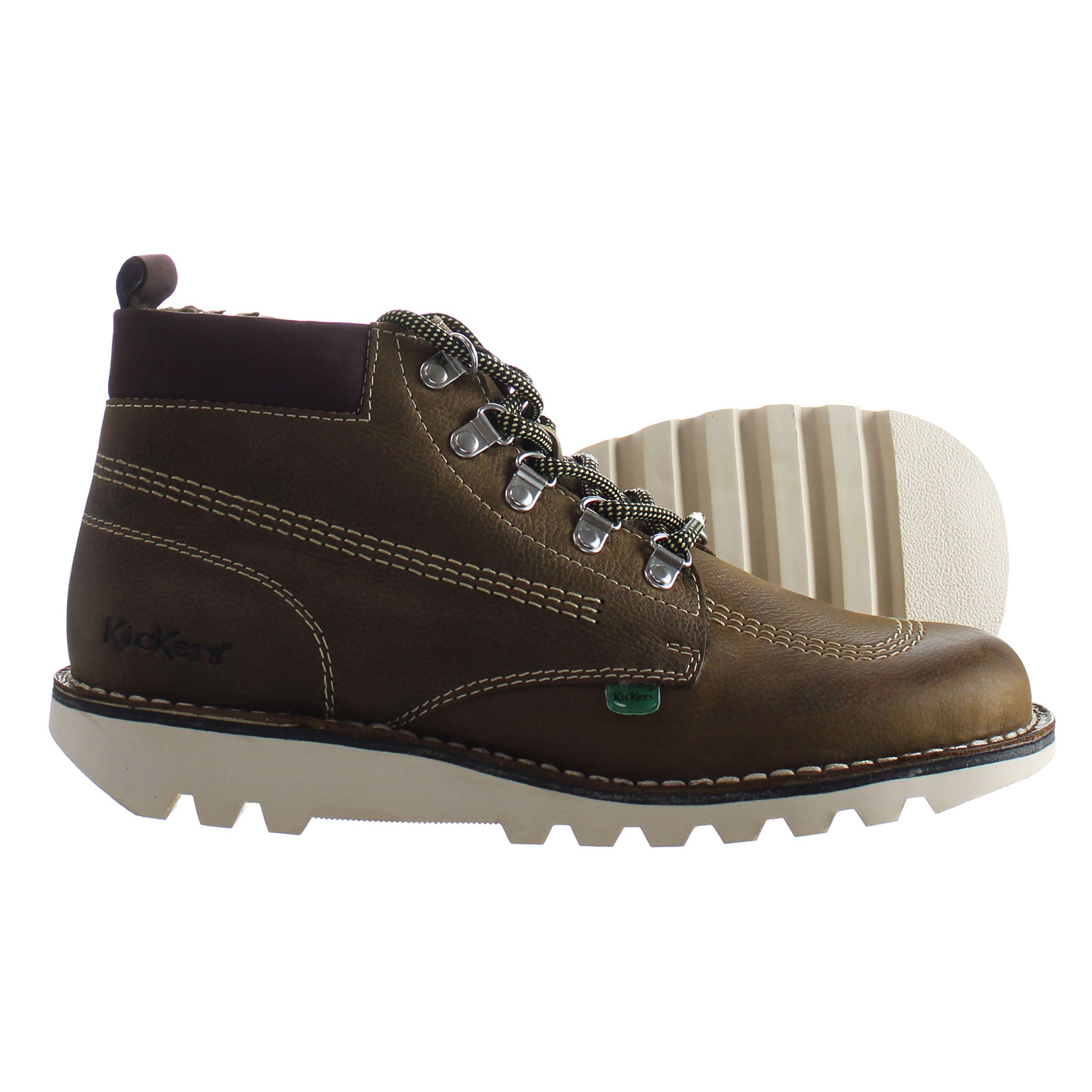 Kickers Kick Hi Winterised Mens Brown Boots