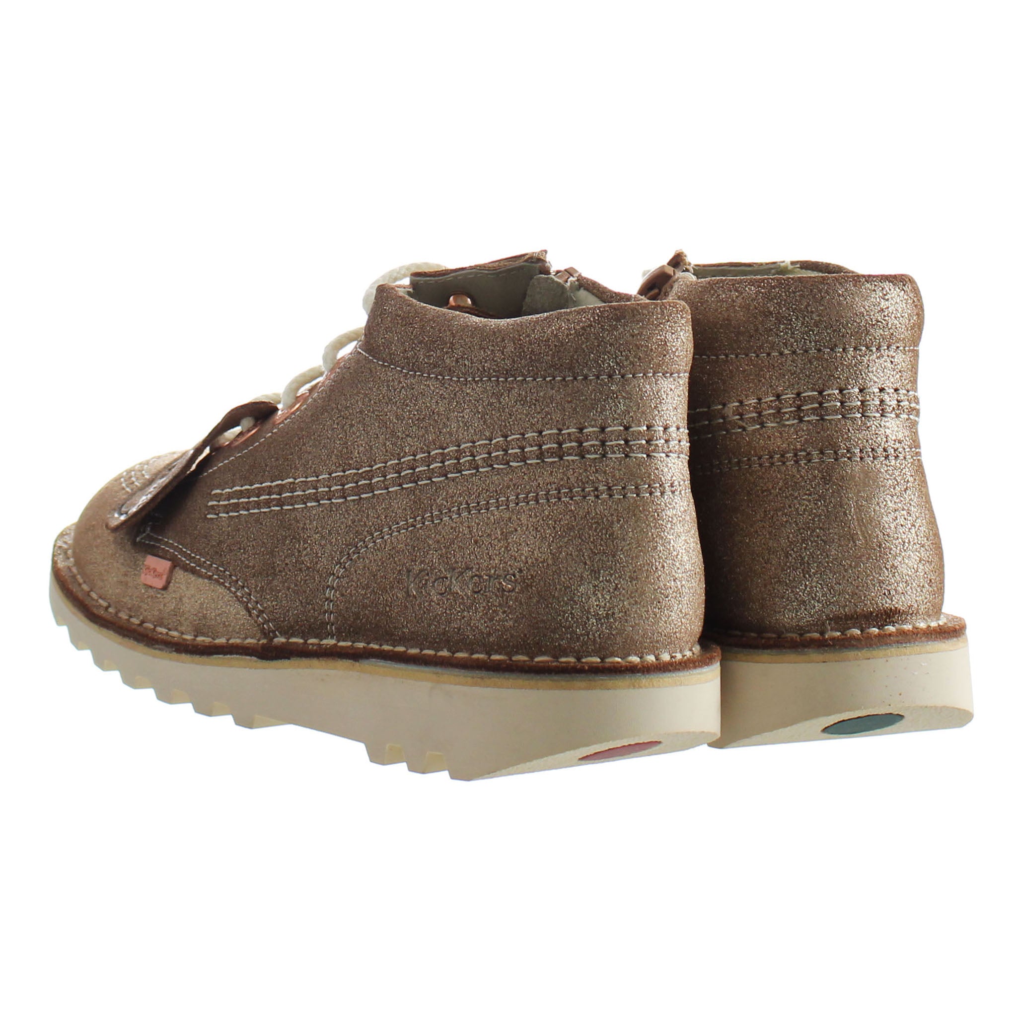 Kickers Kick Hi Kids Brown Boots