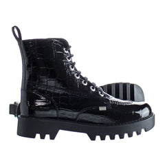 Kickers Kizzie Higher Womens Black Boots