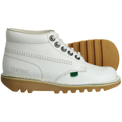 Kickers Kick Hi Core Womens White Boots