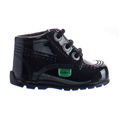 Kickers Kick Hi B Core Kids Black Boots