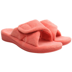 Vionic Relax Terry Womens Pink Slippers