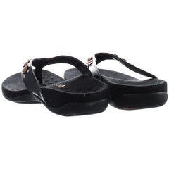 Vionic Loriana Black Womens Flip-Flops