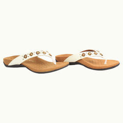 Vionic Rest Floriana Womens White Flip-Flops NO BOX