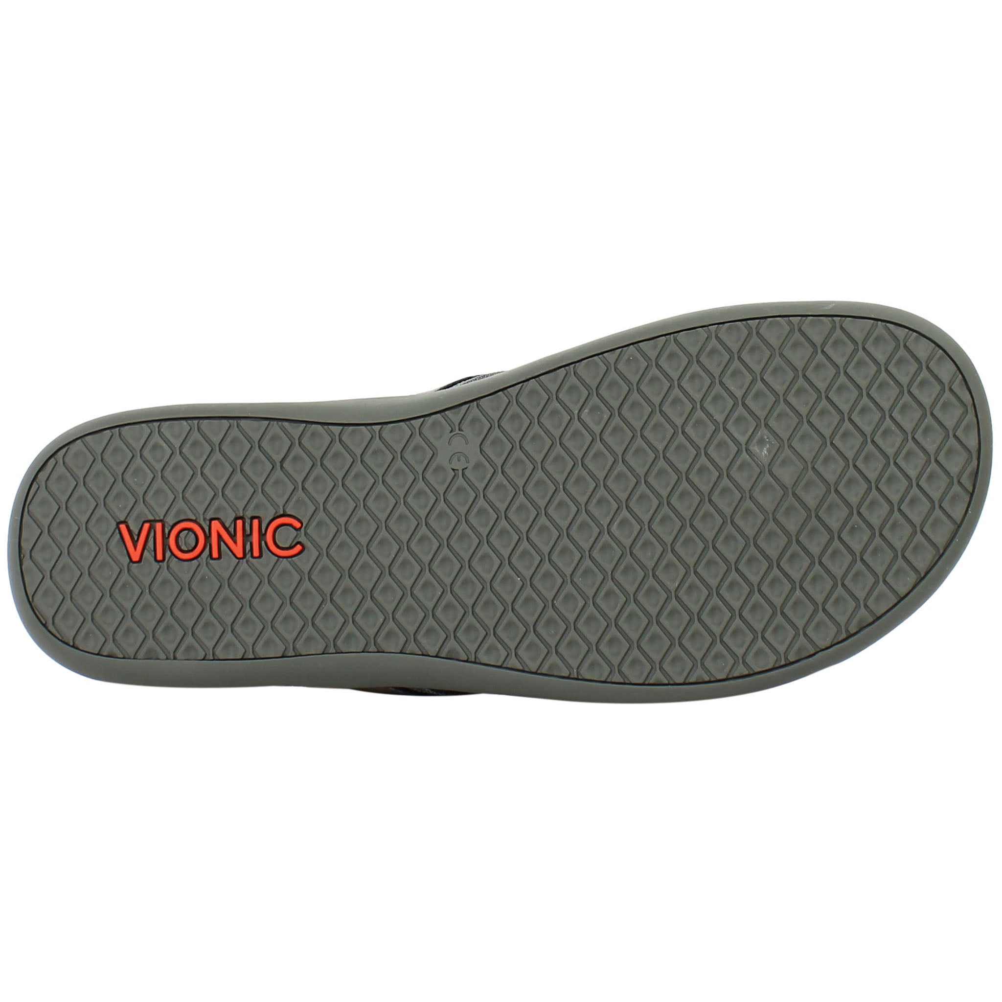 Vionic Islander Womens Grey Flip-Flops