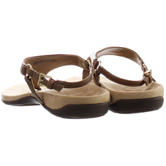 Vionic Kirra Brown Womens Flip-Flops