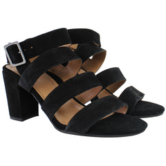 Vionic Perk Blaire Womens Black Heeled Sandals