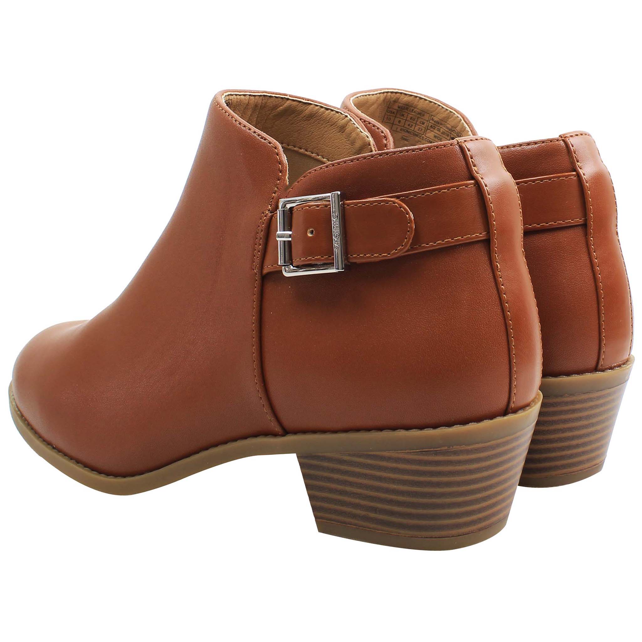 Vionic Joy Millie Womens Brown Boots