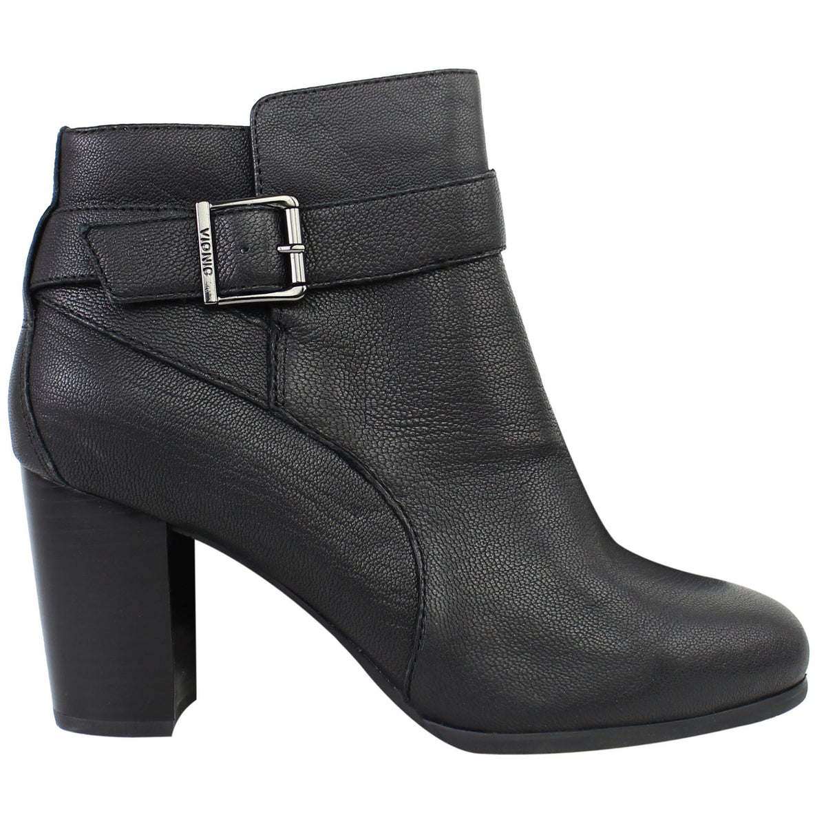 Vionic Perk Alison Womens Black Heeled Boots
