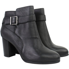 Vionic Perk Alison Womens Black Heeled Boots