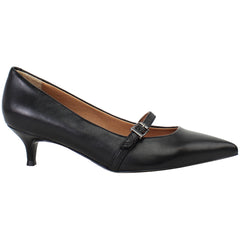 Vionic Kit Minnie Womens Black Pointed Heels