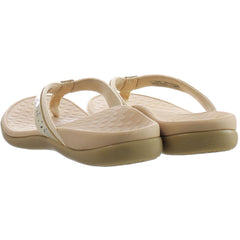 Vionic Casandra Beige Womens Flip-Flops