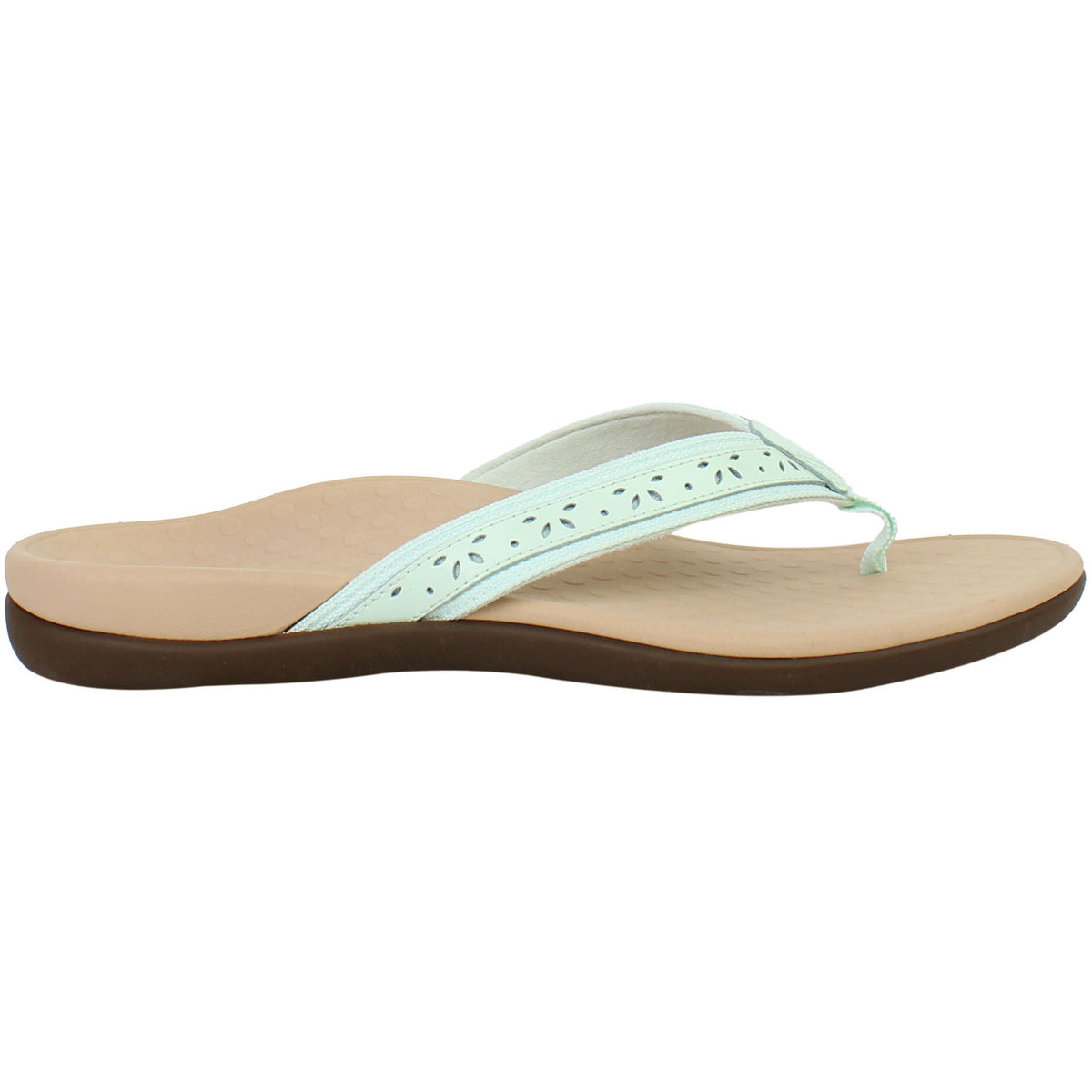 Vionic Casandra Womens Green Flip-Flops