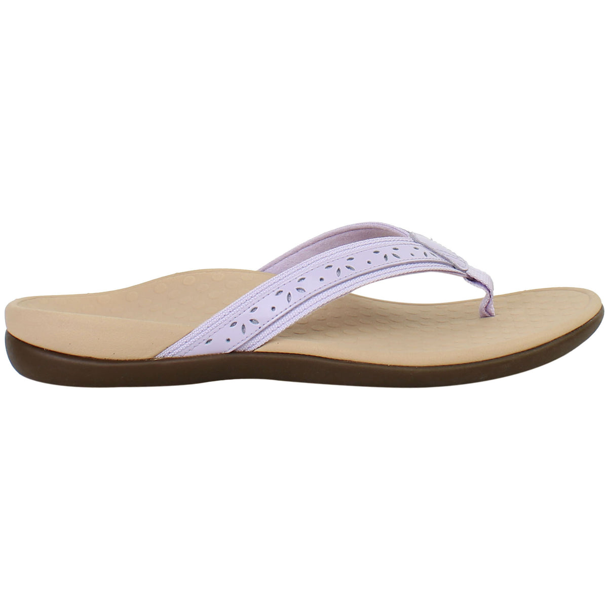 Vionic Casandra Womens Purple Flip-Flops