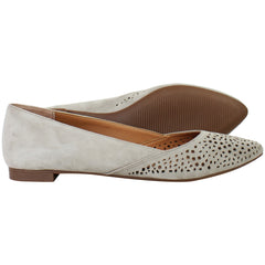Vionic Carmela Perf Womens Beige Shoes