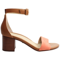 Vionic Papaya Rosie Nat Womens Brown Heeled Sandals