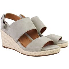 Vionic Brooke Sde Womens Grey Wedges