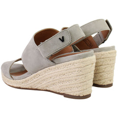 Vionic Brooke Sde Womens Grey Wedges
