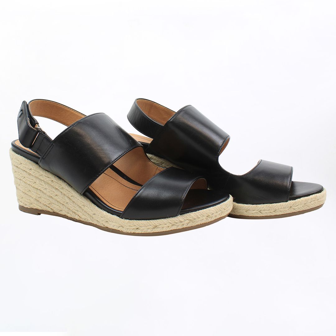 Vionic Brooke Black Womens Wedges NO BOX