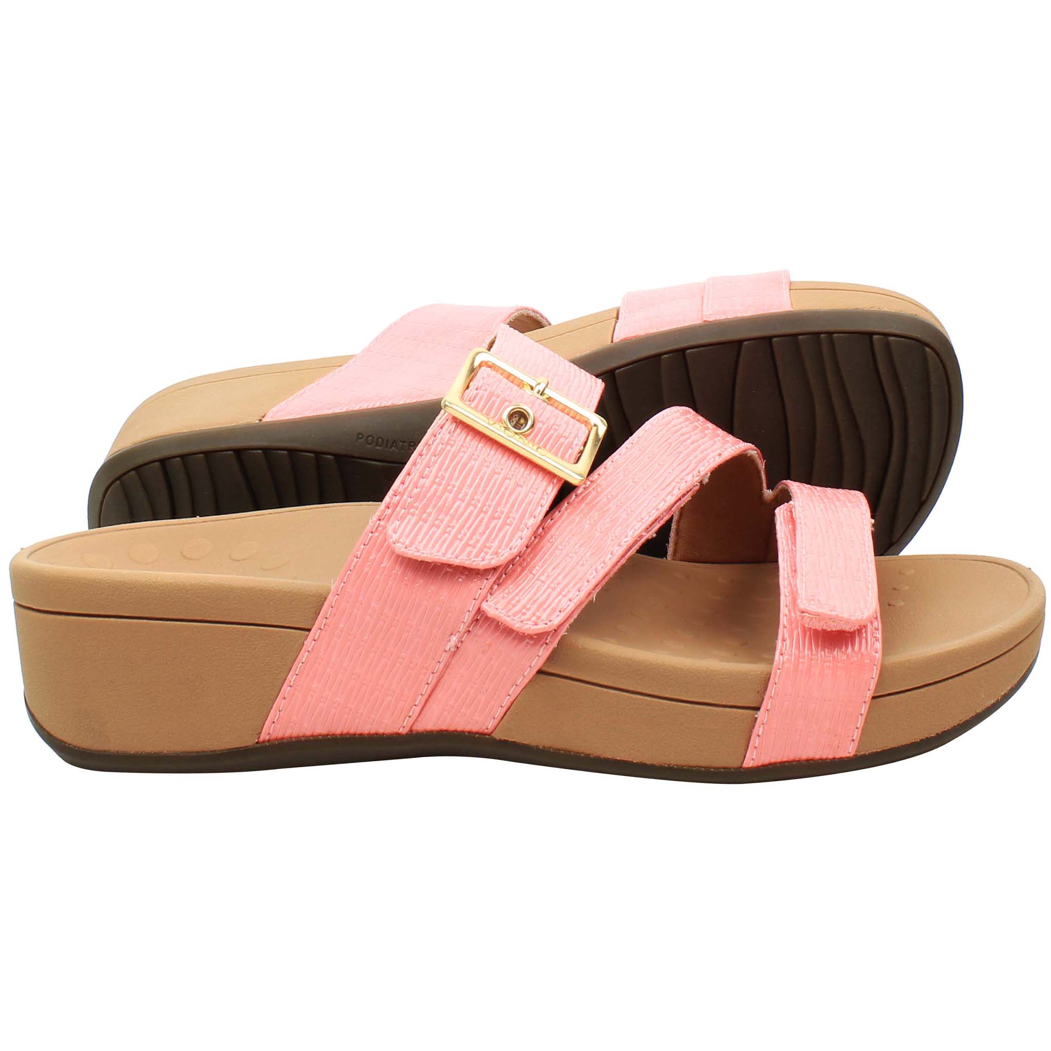 Vionic Pacific Rio Womens Pink Sandals