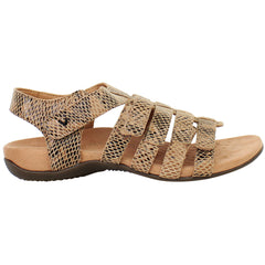 Vionic Rest Harissa Snake Womens Brown Sandals
