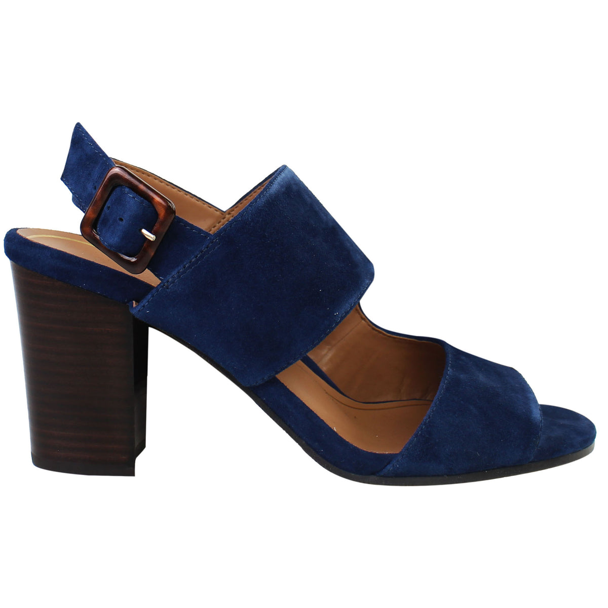 Vionic Bianca Sde Tort Bkl Womens Blue Sandals