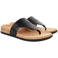 Vionic Jillian Womens Black Flip-Flops