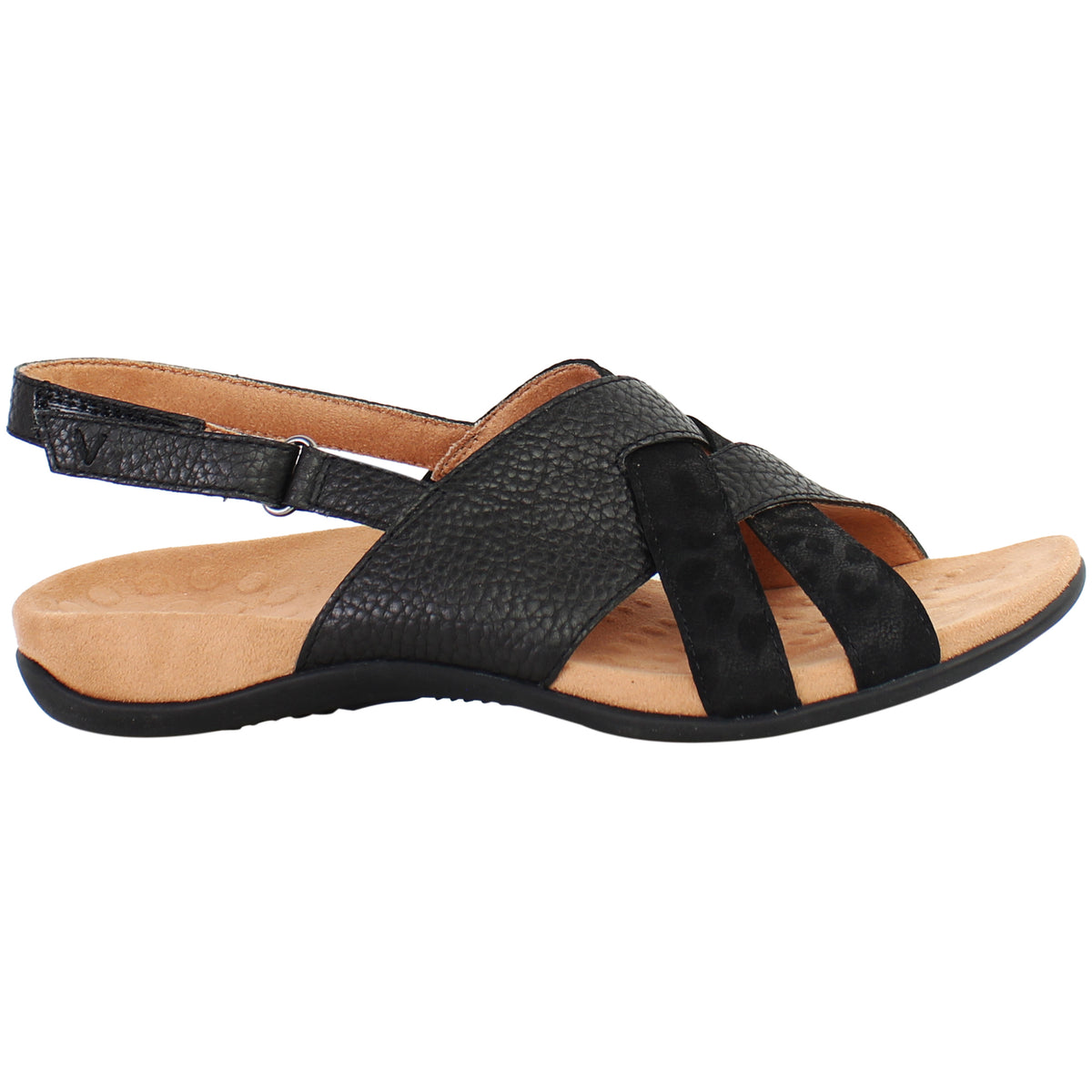 Vionic Rest Eira Womens Black Sandals