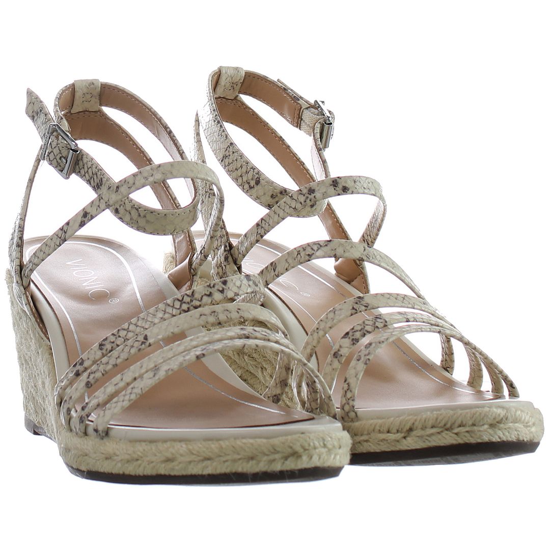 Vionic Ayda Beige Womens Wedges