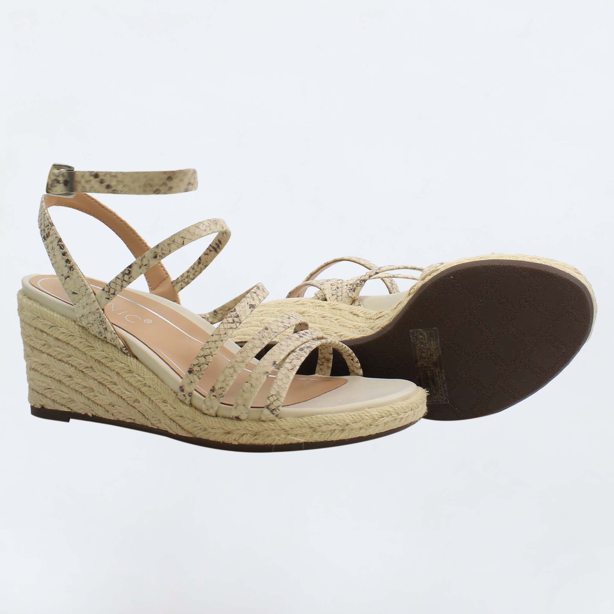 Vionic Ayda Beige Womens Wedges NO BOX