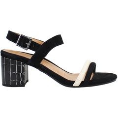 Vionic Paula Womens Black Heeled Sandals