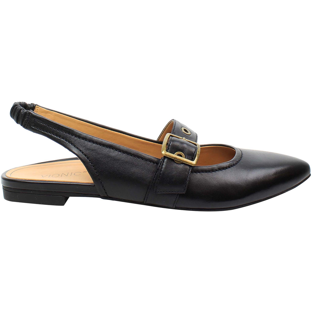 Vionic Elana Womens Black Shoes