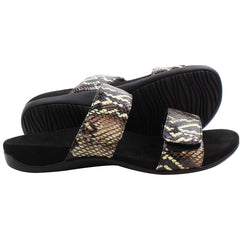 Vionic Rest Randi II Boa Met Womens Black Sandals