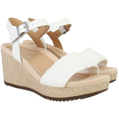 Vionic Aileen Womens White Wedges