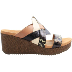 Vionic Tara Womens Brown Wedges