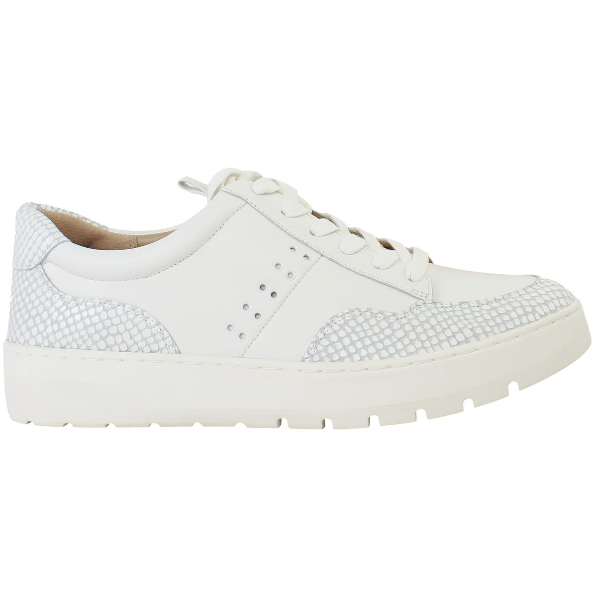 Vionic Abyss Ysenia Lizard Womens White Trainers