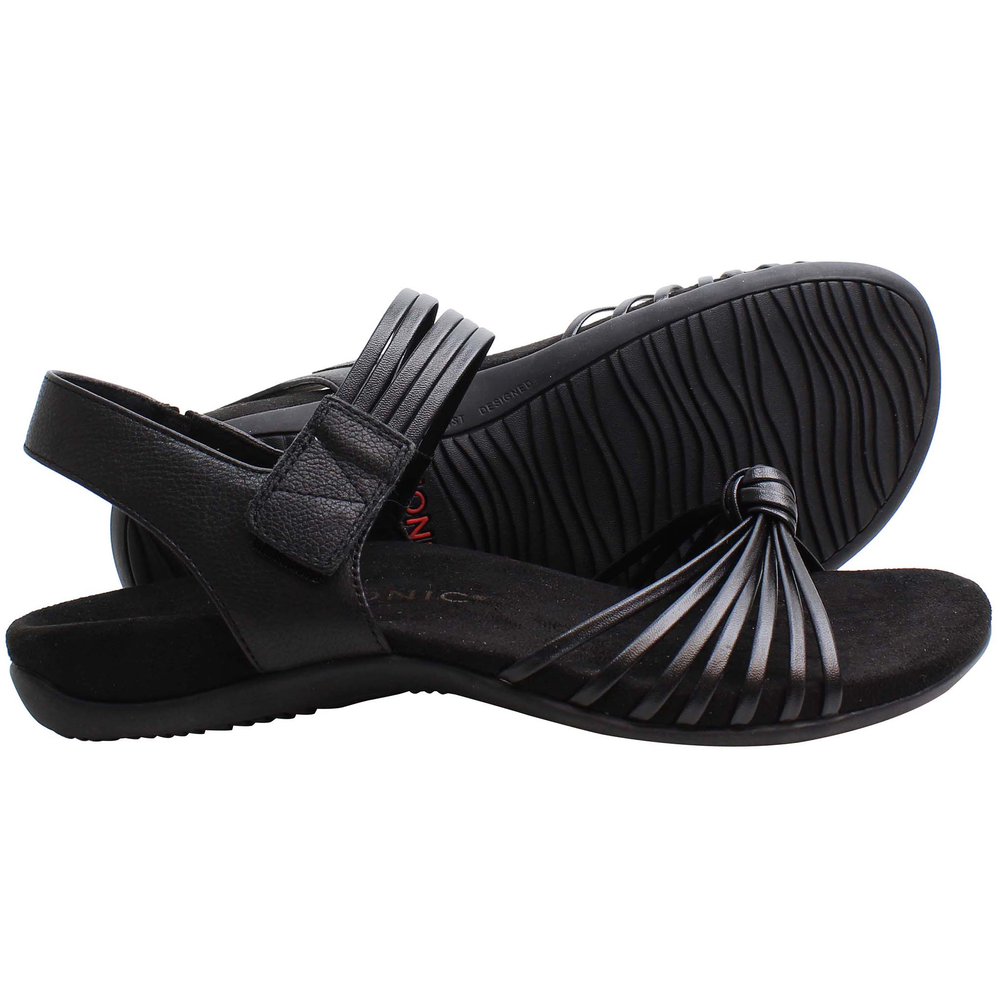 Vionic Rest Talulah Womens Black Sandals