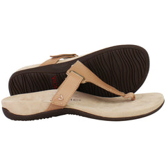 Vionic Rest Wanda Womens Brown Flip-Flops