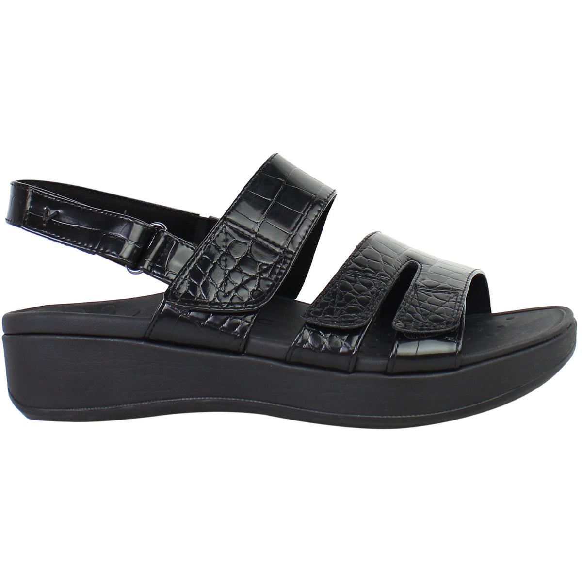 Vionic Roma Womens Black Sandals