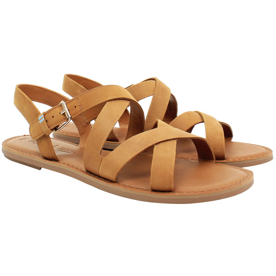 Toms Sicily Tan Womens Sandals â Sport It First