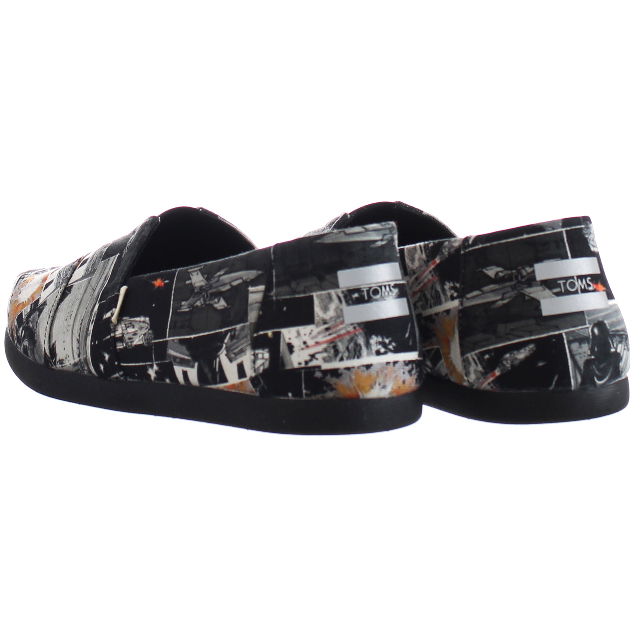 Toms Classic x Star Wars Mens Black Espadrilles