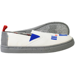 Toms x Star Wars Luca R2D2 Print Kids White Espadrilles