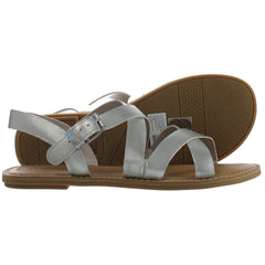 Toms Sicily Womens Silver Sandals