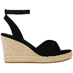 Toms Marisela Womens Black Wedges