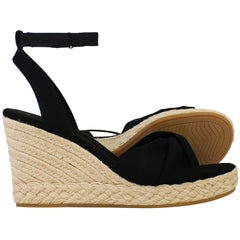 Toms Marisela Womens Black Wedges