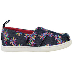 Toms Alpargata Kids Navy Plimsolls