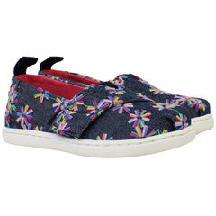 Toms Alpargata Kids Navy Plimsolls