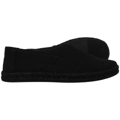 Toms Alpargata Rope 2.0 Womens Black Espadrilles